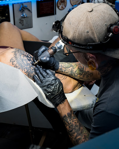 Explore bmth tattoo ideas, creative tattoo ideas in Springfield, available at Anchored Ink Tattoo & Piercing by SPLAT LLC