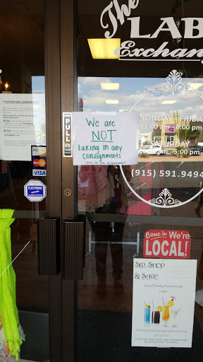 Consignment Shop «Label Exchange- Consignment Boutique», reviews and photos, 9530 Viscount Blvd #2, El Paso, TX 79925, USA
