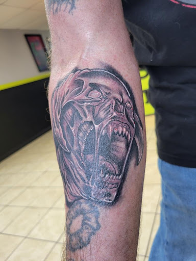 Explore tattoo ideas for shoulder cap, creative tattoo ideas in Myrtle Beach, available at Aces High Tattoo