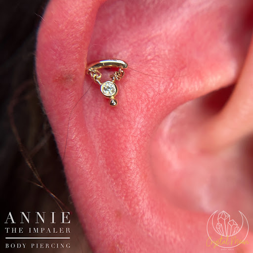 Explore rapper tattoos ideas, creative tattoo ideas in Bloomington, available at Crystal Moon Body Arts