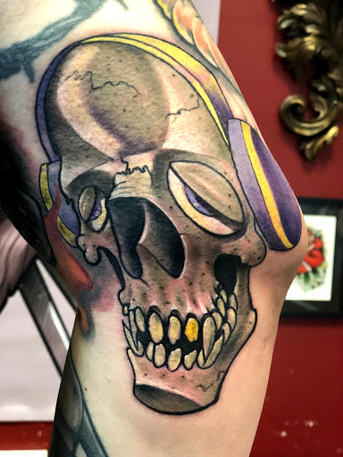 Explore tattoo ideas for rest in peace, creative tattoo ideas in Katy, available at Artistic Impressions Tattoo Studio