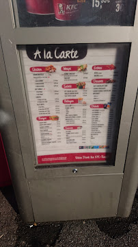 Kentucky Fried Chicken à Munich menu