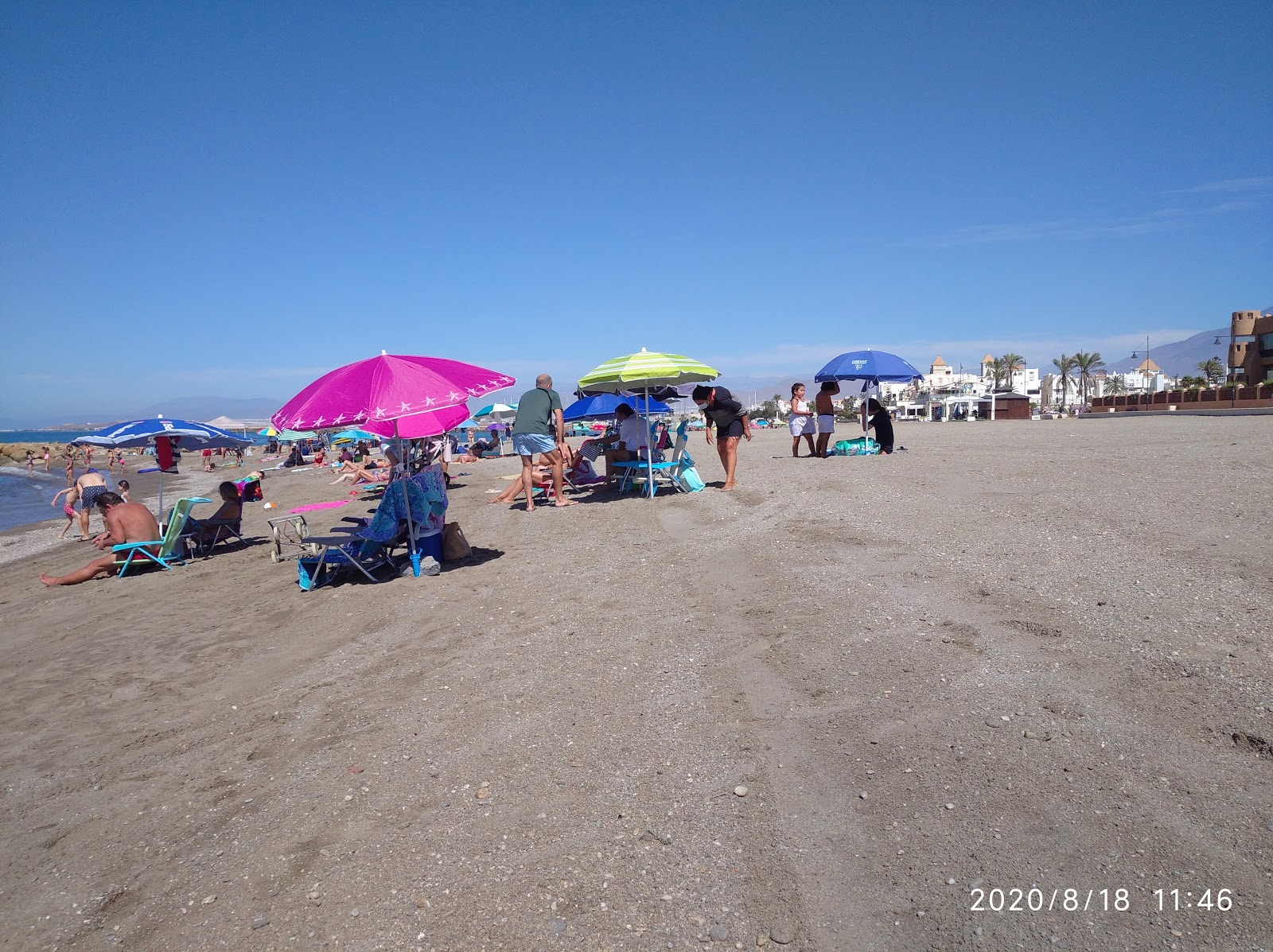 Photo de Plage d'Almerimar - endroit populaire parmi les connaisseurs de la détente