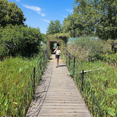 Jardin botanique d'Alaije à Brantôme en Périgord