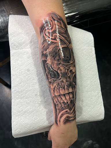 Explore divorce tattoo ideas, creative tattoo ideas in Las Vegas, available at Black Plague Tattoos