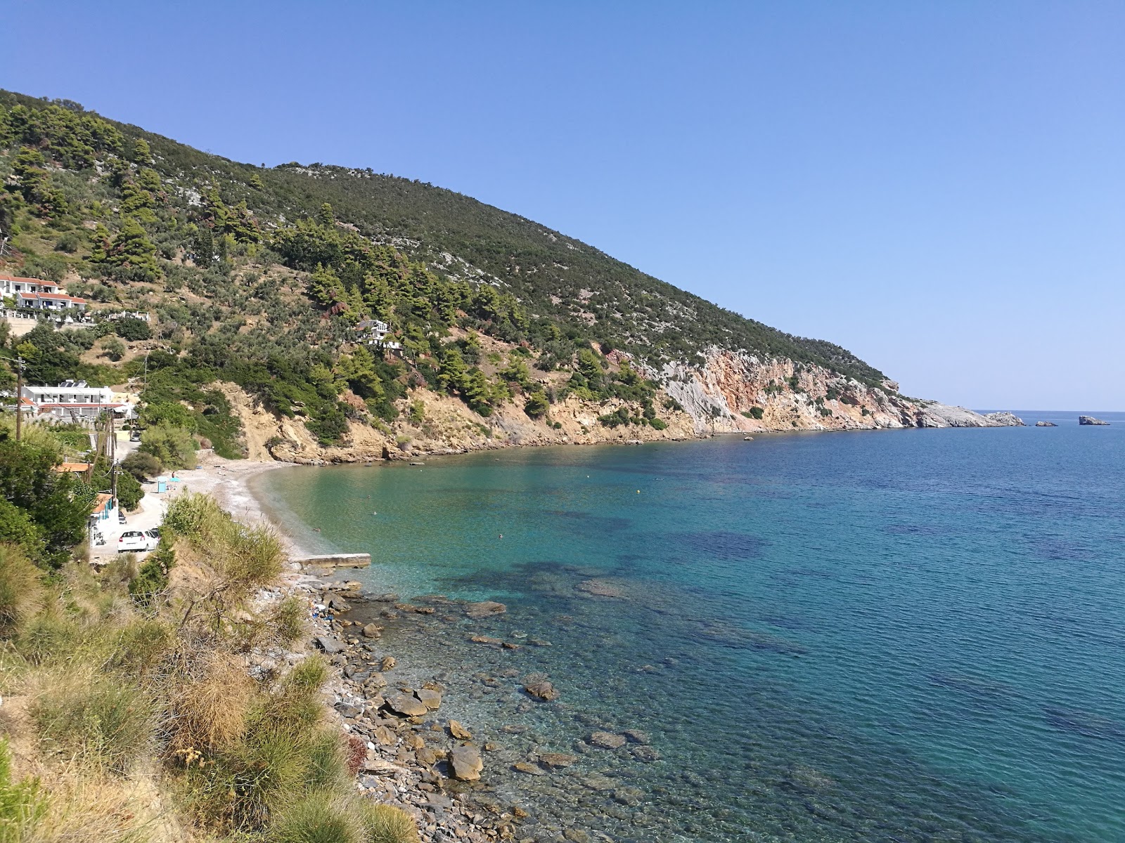 Photo de Paralia Glifoneri zone des équipements