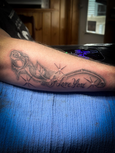 Explore ape tattoo ideas, creative tattoo ideas in Moweaqua, available at Fleshwound Tattoo