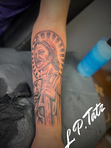 Explore memorial cross tattoo ideas, creative tattoo ideas in Eden, available at The ArtShow LLC