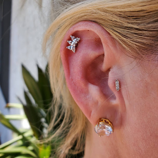 Explore 2 names tattoo ideas, creative tattoo ideas in Laguna Beach, available at Laguna Gold