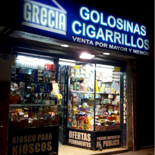 GRECIA Golosinas y Cigarrillos por mayor y menor