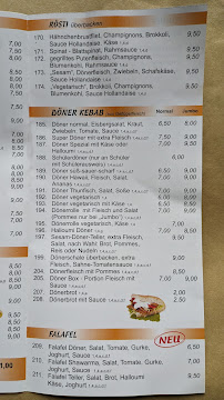 Menu du Sesam Bistro à Neustadt an der Orla