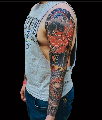 Explore la catrina tattoo ideas, creative tattoo ideas in Austin, available at Triple Crown Tattoo