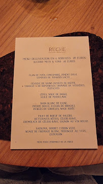 Restaurant Ruche, le Restaurant à Gambais - menu / carte
