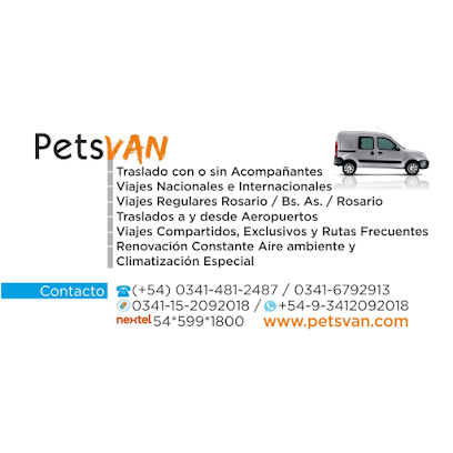 Petsvan Traslado y Transporte de Mascotas Suc Bs As
