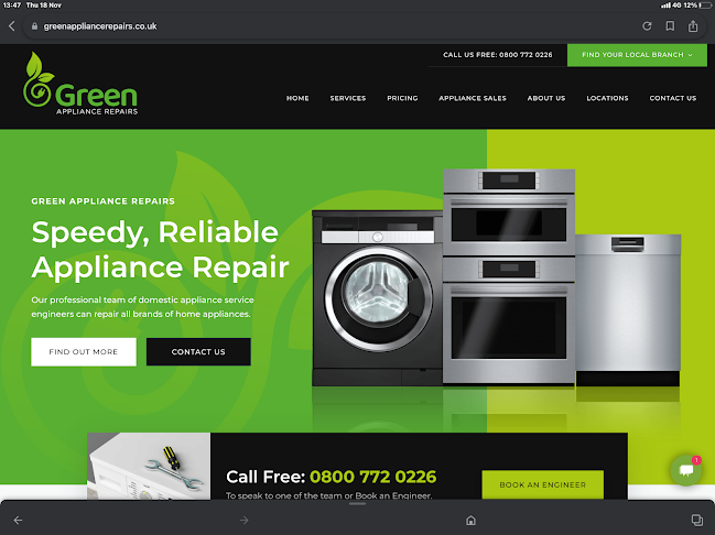 Reviews of Green appliance repairs in Brighton - Appliance store