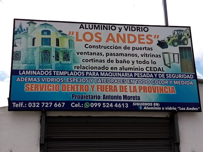 Opiniones de Aluminio & Vidrio "Los Andes" en Salcedo - Tienda