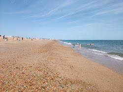 Hayling Island beach'in fotoğrafı - rahatlamayı sevenler arasında popüler bir yer