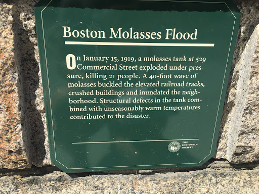 Great Molasses Flood Plaque