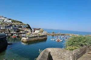 Mevagissey Harbour Wall image