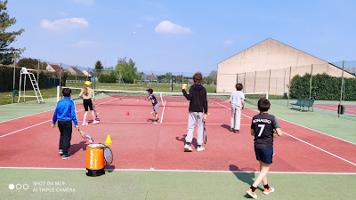 Court de tennis à Traînou