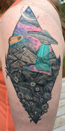 Explore legend tattoo ideas, creative tattoo ideas in Syracuse, available at Perfect Storm Tattoo