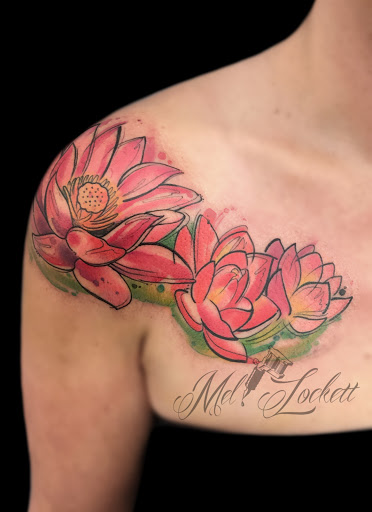 Explore dragon tattoos ideas, creative tattoo ideas in Nashville, available at Mel Lockett Tattoos