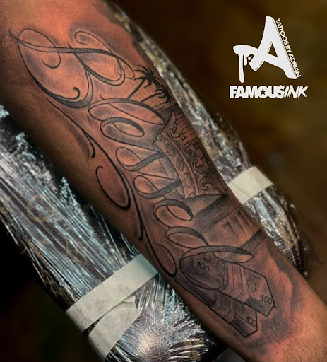 Explore tattoo stencils ideas, creative tattoo ideas in Hammond, available at Famous Ink, Inc.