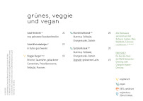 Carte du Restaurant Vulkan Waldfrieden à Nickenich