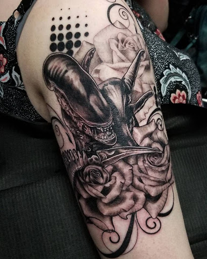 Explore mtb tattoo ideas, creative tattoo ideas in Anchorage, available at SDITATTOO, LLC