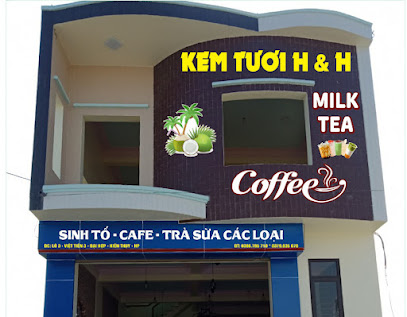 Hình Ảnh Kem tươi H&H - Milk Tea - Coffee