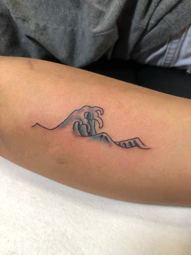 Explore david bowie tattoo ideas, creative tattoo ideas in Frisco, available at Frisco Tattoo Company - Steel PaintBrush