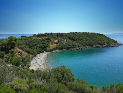Foto von Delfinia beach mit kleine bucht