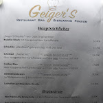 Photo n°5 de l'avis de G. fait le 27/10/2023 à 21:13 sur le  Geiger'S Restaurant Stein à Stein