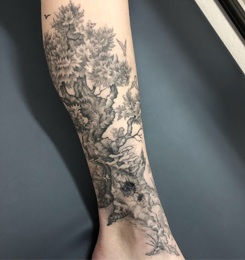 Explore tattoo ideas for bum, creative tattoo ideas in Slidell, available at No Kings Tattoo