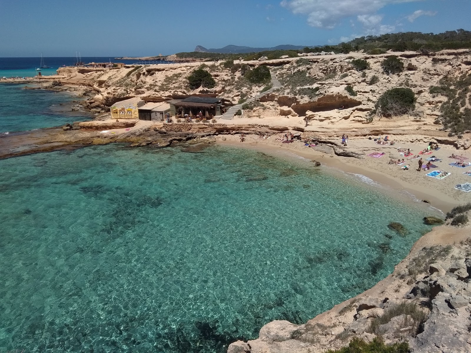 Fotografie cu Cala Escondida zonele de facilități
