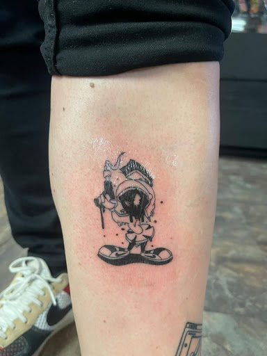 Explore dark knight tattoo ideas, creative tattoo ideas in Mesa, available at Ranger Tattoo & Piercing