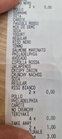 Restaurant hawaïen Poke Sun-Rice à Ravenna (le menu)