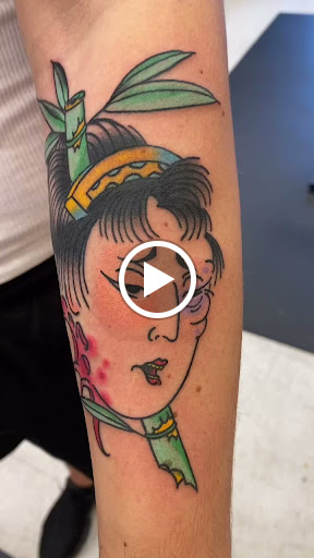 Explore cool guitar tattoo ideas, creative tattoo ideas in Ambler, available at Tattoo GalaxyAmbler Piercing & Custom Tattoos