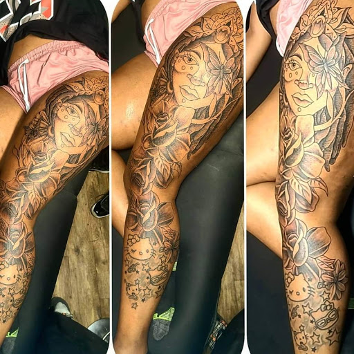 Explore tattoo cover up ideas on hand, creative tattoo ideas in Akron, available at King of Art LLC