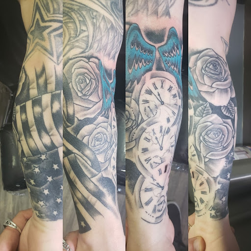 Explore middle neck tattoo ideas, creative tattoo ideas in Athens, available at United Ink Tattoos and Body Piercings