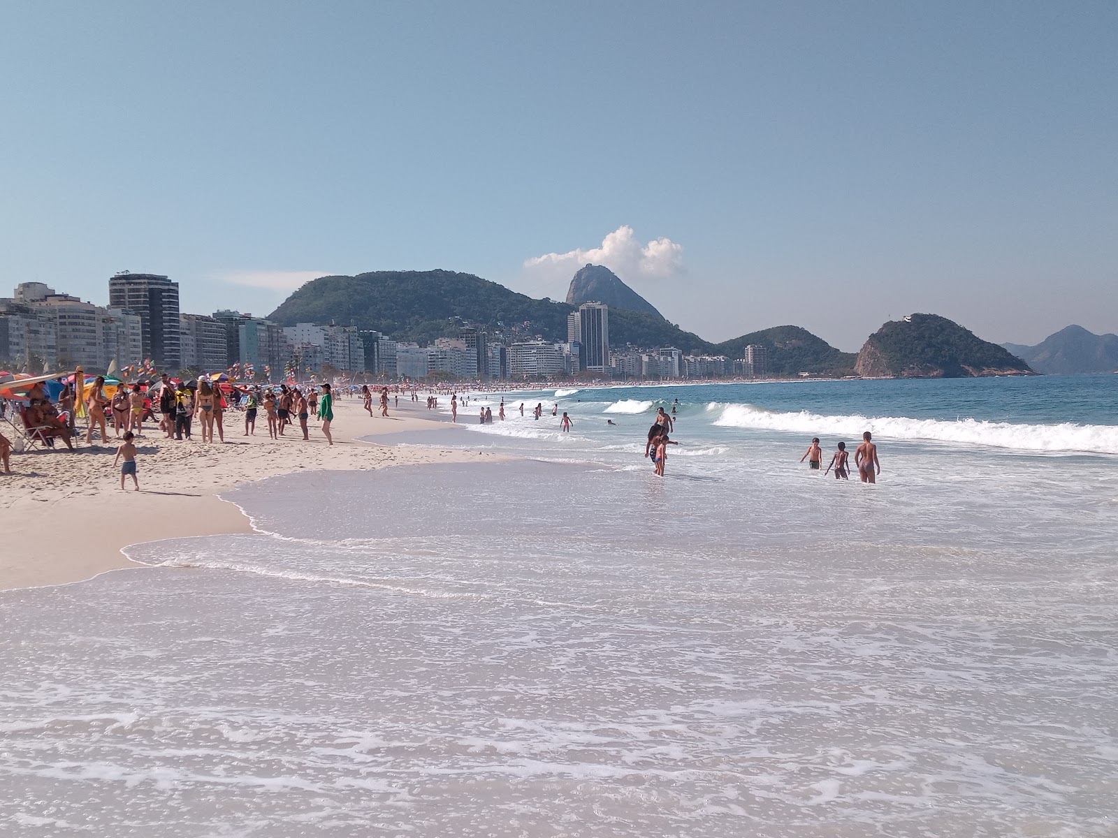 Foto di Spiaggia di Copacabana area servizi