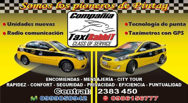Opiniones de Cia. TaxiRabbit en Quito - Servicio de mensajería
