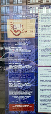Mr. Cherng à Hamburg menu