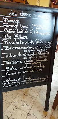 Restaurant Le Relais à Gabarret carte