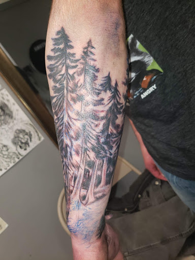 Explore pig tattoo ideas, creative tattoo ideas in Hudson Falls, available at ALTERED ADDICTION TATTOOS