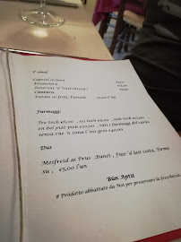 Restaurant spécialisé dans la cuisine du Piémont I Quat Taulin à Saluzzo (la carte)