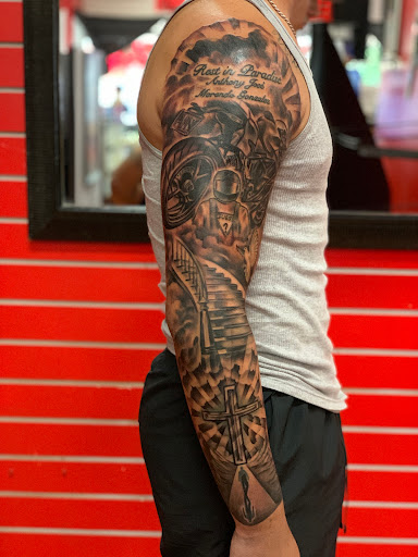 Explore small goth tattoo ideas, creative tattoo ideas in El Paso, available at Estilo Firme Tattoo Co.