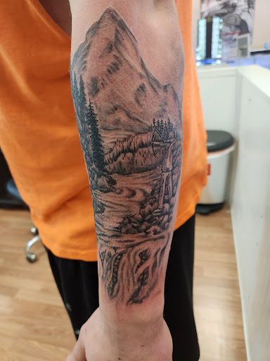 Explore tattoo ideas for men side, creative tattoo ideas in Helena, available at Legacy Ink