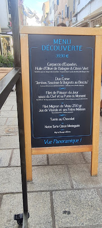 Restaurant l'Escale à L'Île-Rousse menu