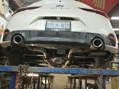 Canning Custom Stainless Exhaust